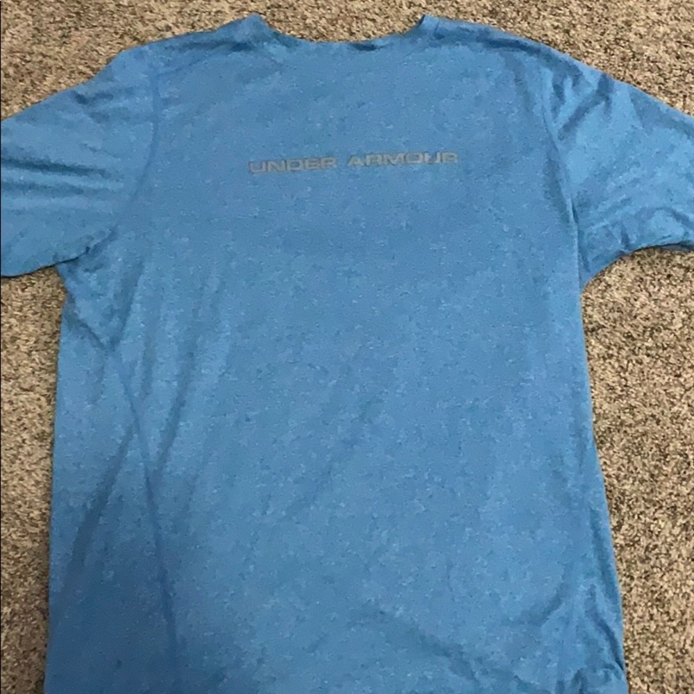 Under armour blue men’s tshirt size L